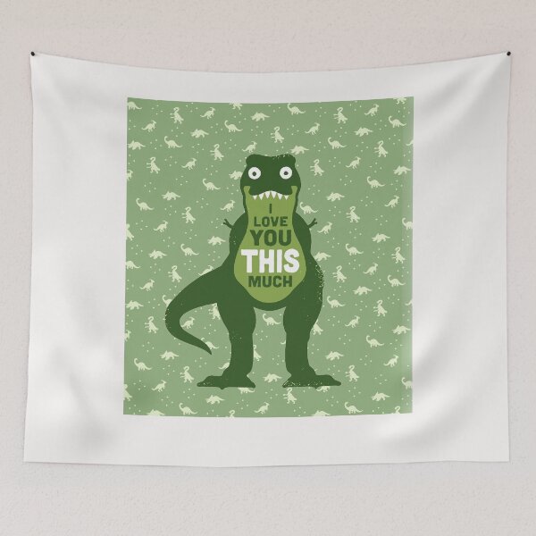 Item preview, Dinosaur I Love You This Much designed and sold by MarlonOff.