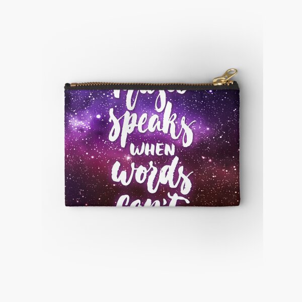 Item preview, Music Is The Voice Of The Soul Guitar Stunning Glitter Purple designed and sold by EllenKarl.