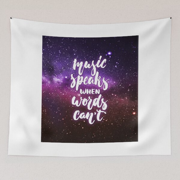 Item preview, Music Is The Voice Of The Soul Guitar Stunning Glitter Purple designed and sold by EllenKarl.