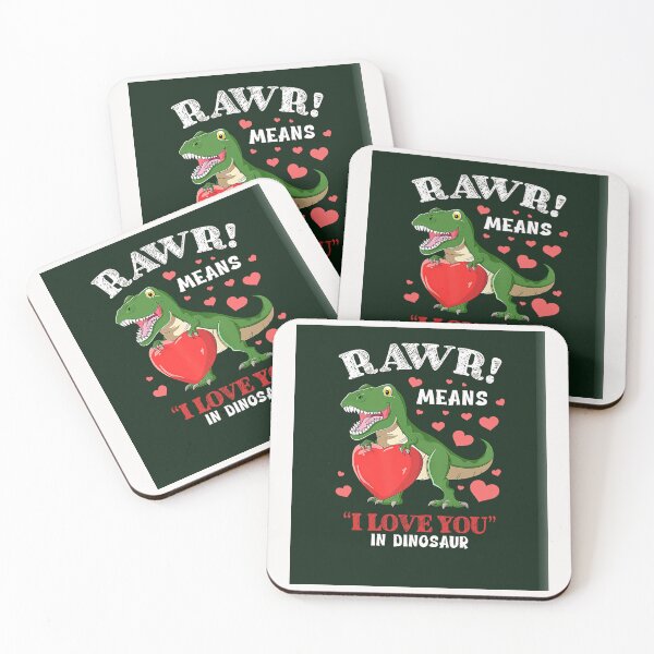 Item preview, Rawr means I love you in Dinosaur designed and sold by MarlonOff.