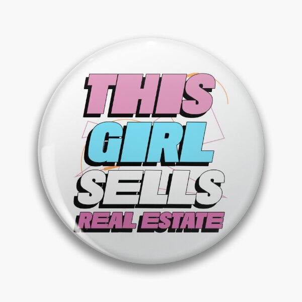 Item preview, This Girl Sells Real Estate Realtor Gift designed and sold by anticagents.