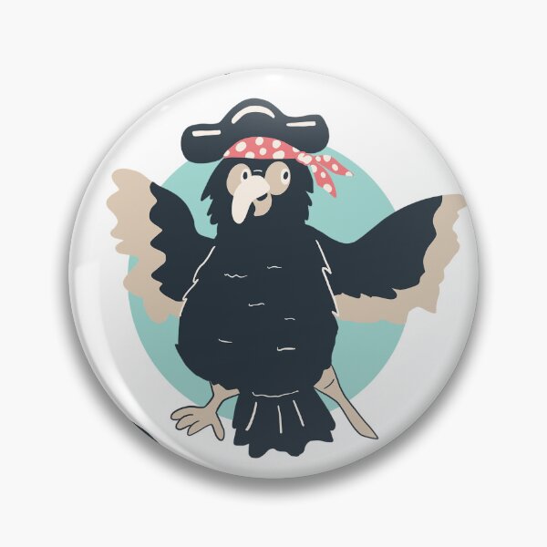 Item preview, Fun Pirate Parrot and anchor pattern designed and sold by LaBellCreative.