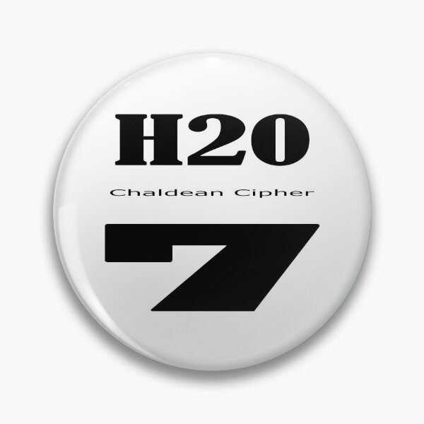 Item preview, H20 Chaldean cipher 7 designed and sold by Scrambledwords.