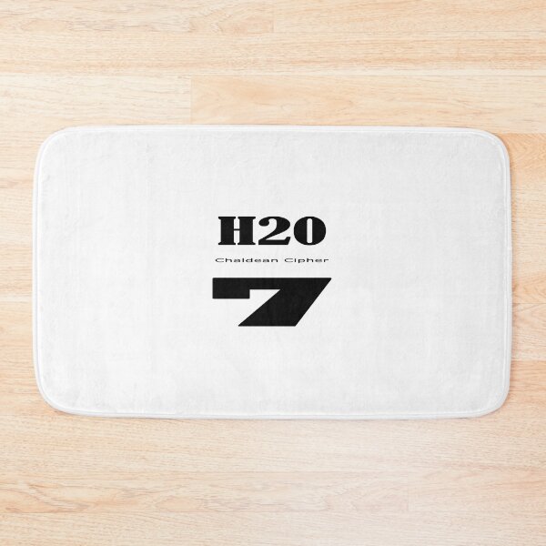 Item preview, H20 Chaldean cipher 7 designed and sold by Scrambledwords.