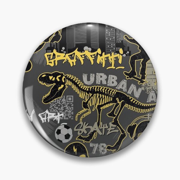 Item preview, Urban Graffiti Skateboard Black Funny designed and sold by EllenKarl.