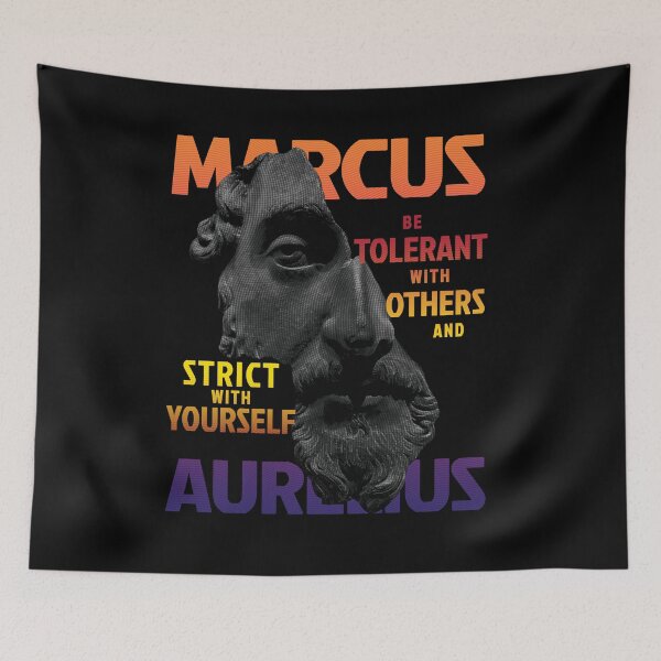 Item preview, SanliasArts - Marcus Aurelius - Be Tolerant designed and sold by SanliasArts.