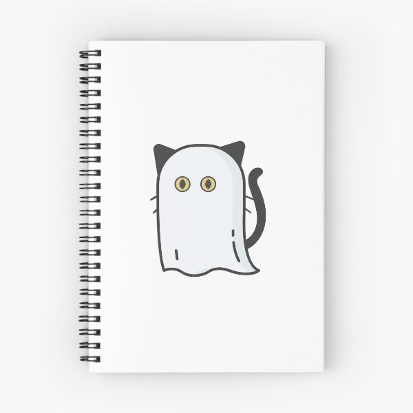 Item preview, Catoween Cat Ghost - Cute Halloween designed and sold by humnoo.