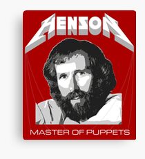 Henson - Master of Puppets Canvas Print