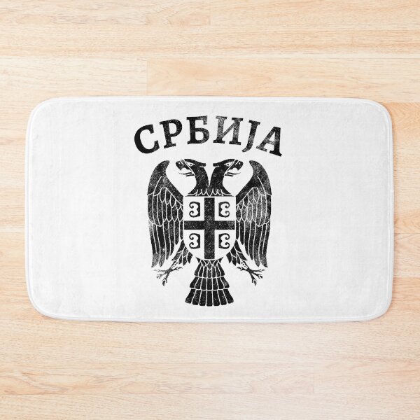 Item preview, Serbia Eagle Coat of Arms Serbian Cyrillic designed and sold by Mila1946.
