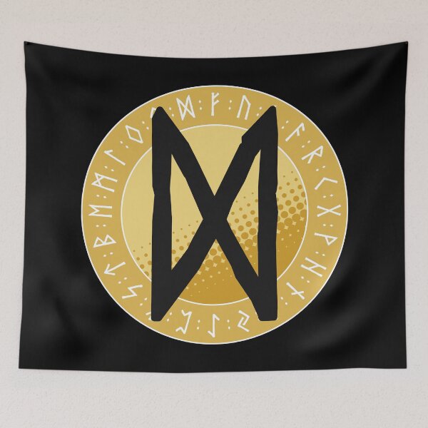 Item preview, Viking Runes and Runic Symbols - Dagaz (Dawn) designed and sold by iscaStudioArt.