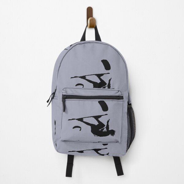 Item preview, Kitesurfer Somersaulting Black Vector Silhouette designed and sold by taiche.