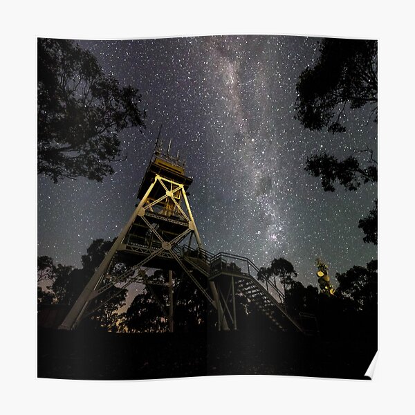 Under the Milky Way Poster