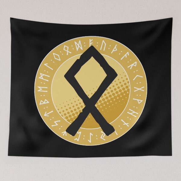 Item preview, Viking Runes and Runic Symbols - Othala (Ancestry) designed and sold by iscaStudioArt.