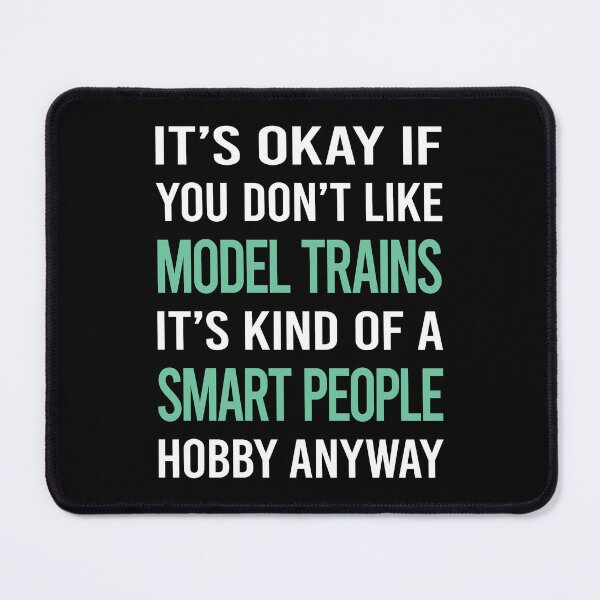 Item preview, Smart People Hobby Model Train Trains Railroad Railway designed and sold by AcostaLethalDo.