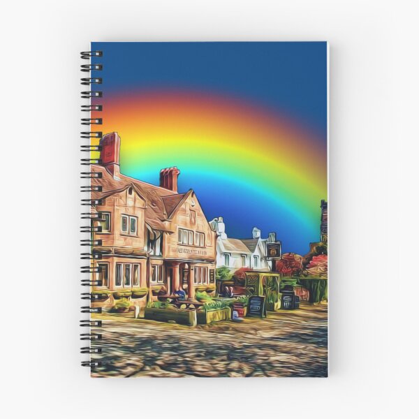 Item preview, Beauty Grappenhall Rainbow Skyline  designed and sold by Dude 4U.