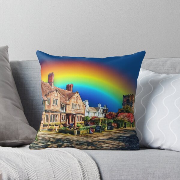 Item preview, Beauty Grappenhall Rainbow Skyline  designed and sold by Dude 4U.