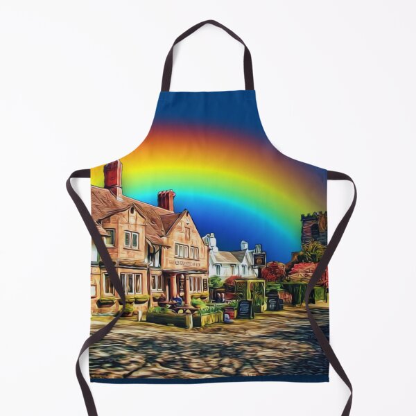 Item preview, Beauty Grappenhall Rainbow Skyline  designed and sold by Dude 4U.