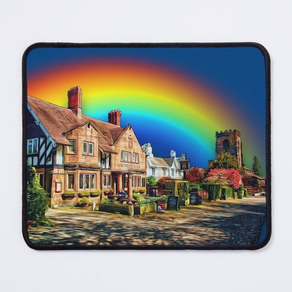 Item preview, Beauty Grappenhall Rainbow Skyline  designed and sold by Dude 4U.