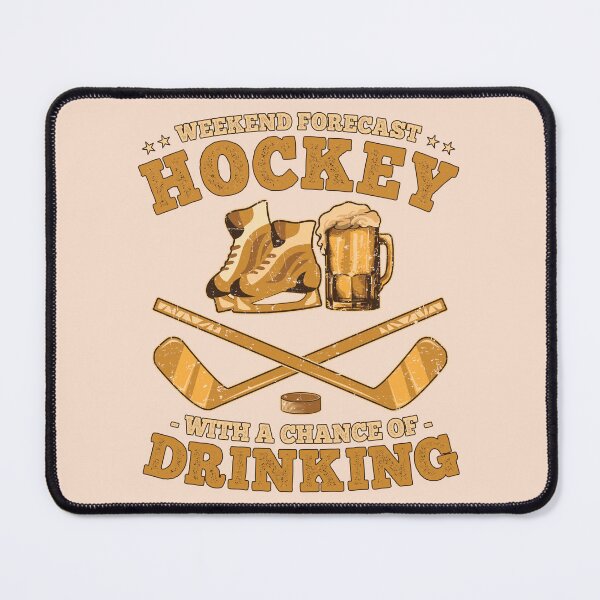 Item preview, Weekend Forecast Hockey and Beer Drinking Team Field Hockey  designed and sold by grinta2021.
