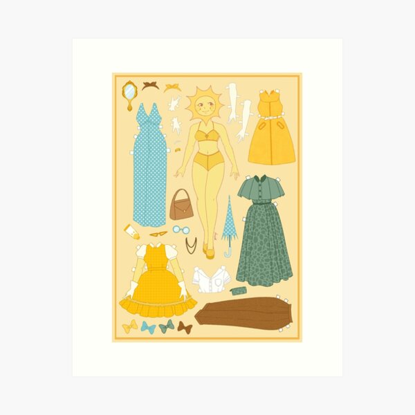 Item preview, Sunny paper doll designed and sold by Faewick.