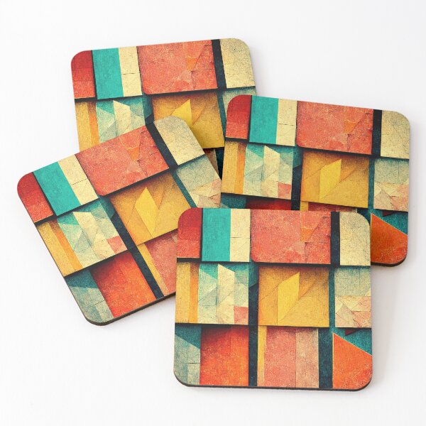 Item preview, Colorful Cubist Pattern [26] designed and sold by FreshAirShop.