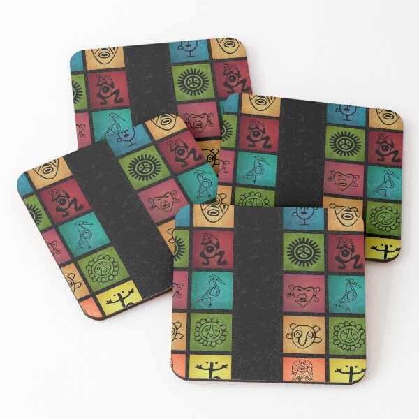 Item preview, Vintage Symbol Puerto Rico Colorful Taino designed and sold by ThiloWegener.