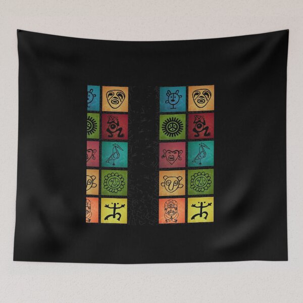Item preview, Vintage Symbol Puerto Rico Colorful Taino designed and sold by ThiloWegener.