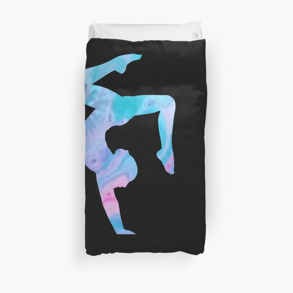 Stag Handstand - Arc-en-ciel Housse de couette