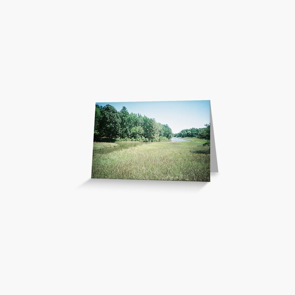 INLET WATER WAY Greeting Card