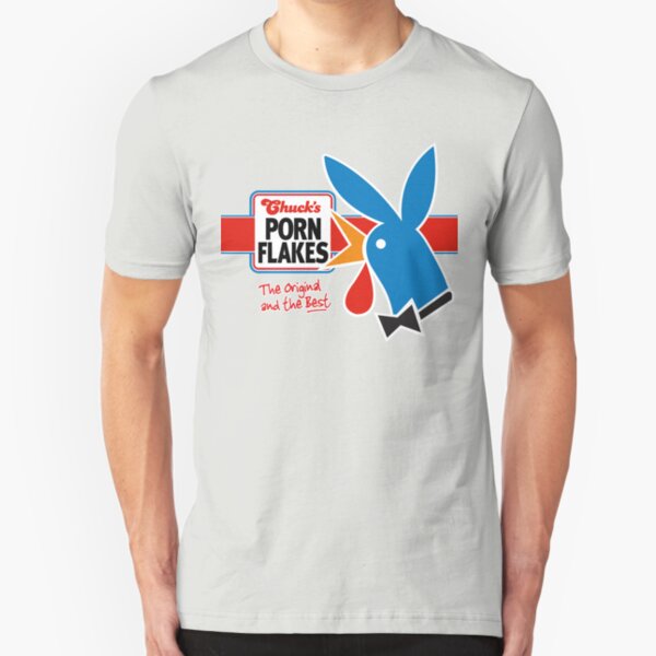 Porn Flakes Slim Fit T-Shirt