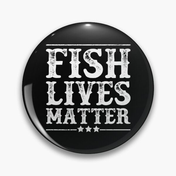 Item preview, Fish Lives Matter Fishing Quote designed and sold by Henacahi.