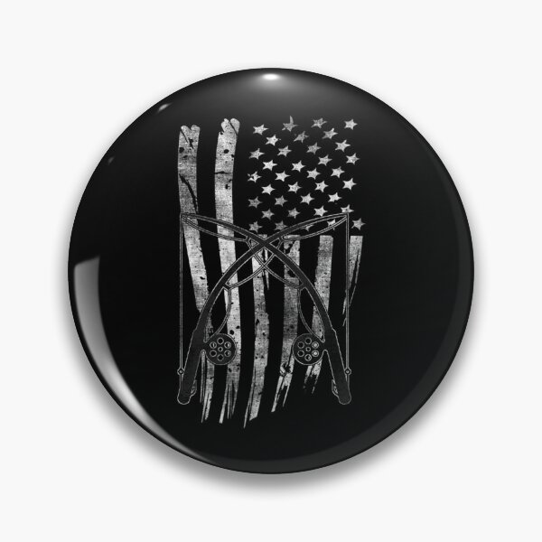 Item preview, Fish Usa Flag Fishing Pole designed and sold by Henacahi.