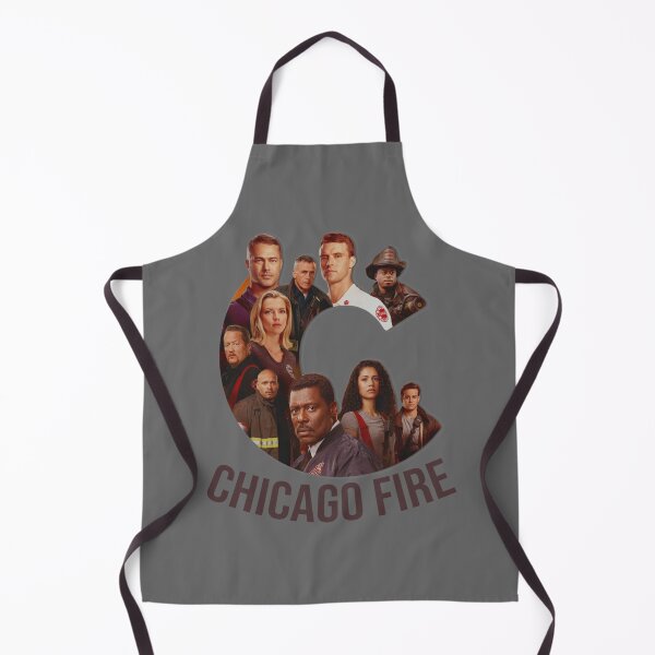 Item preview, Logotipo del cartel del reparto de los personajes del fuego de Chicago designed and sold by LauraAnnSlough.