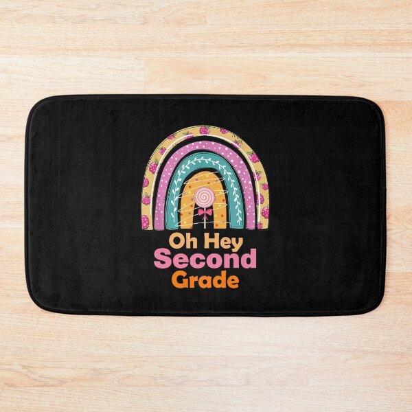 Item preview, Oh Hey Second Grade Rainbow colorful back to school funny cute designed and sold by elizabethdawnn.