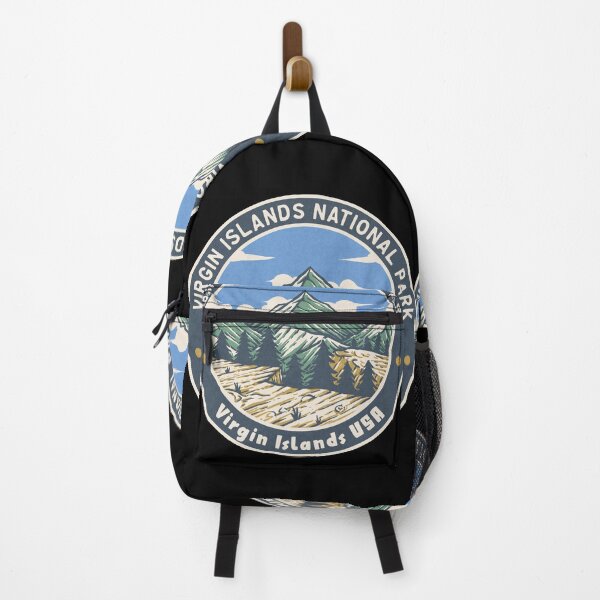 Item preview, Virgin Islands National Park Vintage Mountains designed and sold by JordanHolmes.
