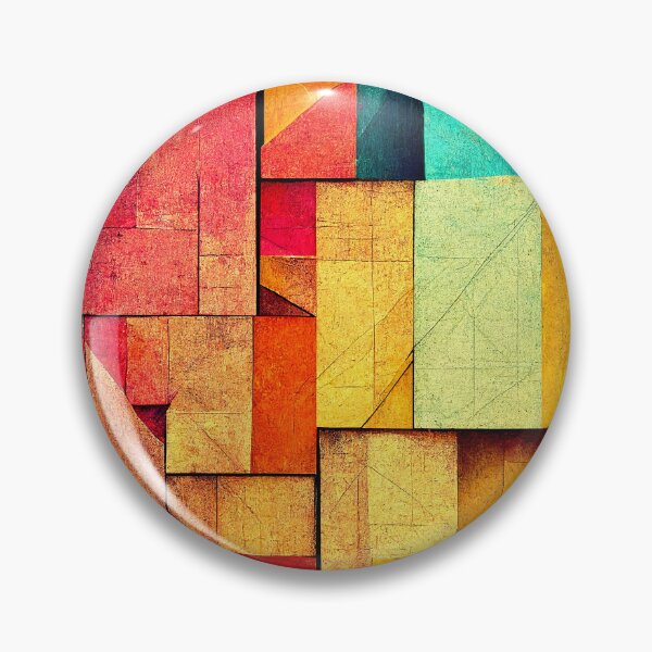 Item preview, Colorful Cubist Pattern [27] designed and sold by FreshAirShop.