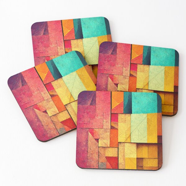 Item preview, Colorful Cubist Pattern [27] designed and sold by FreshAirShop.