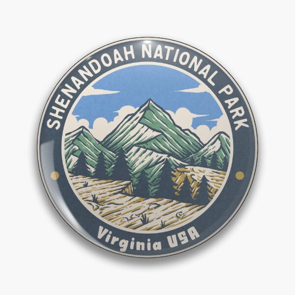 Item preview, Shenandoah National Park Vintage Mountains designed and sold by JordanHolmes.