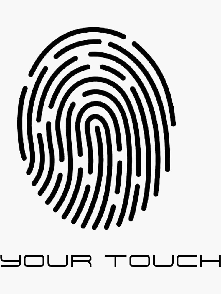 "Put your touch in your style ;)" Sticker for Sale by yourrtouch