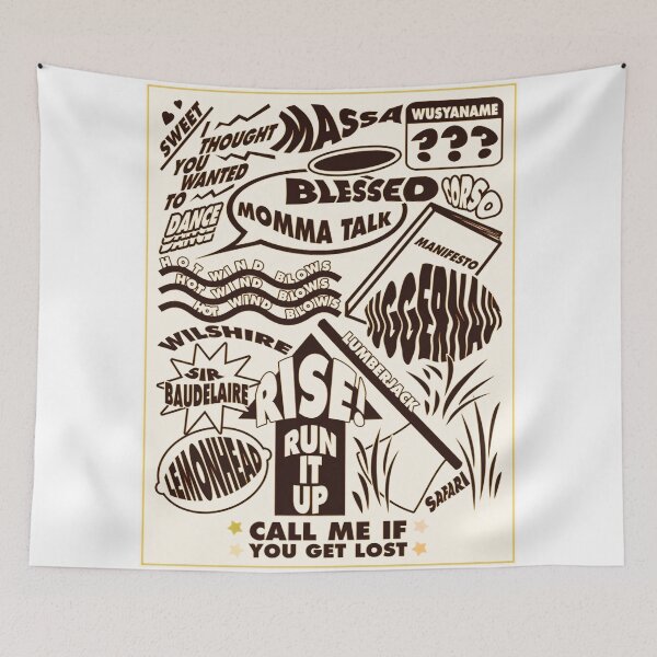 Item preview, Call Me If You Get Lost - Aesthetic Doodle Track Albums designed and sold by hida-brownson.
