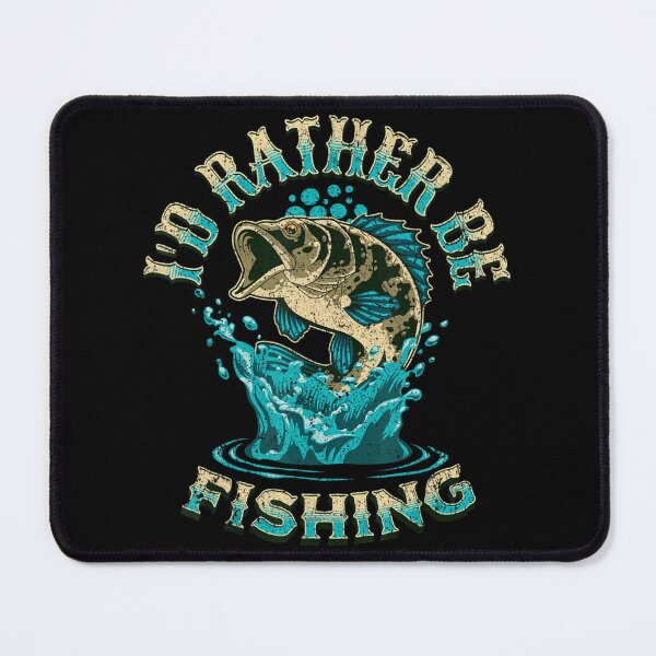 Item preview, Fisherman Fishing Lover I'd Rather Be Fishing designed and sold by Henacahi.