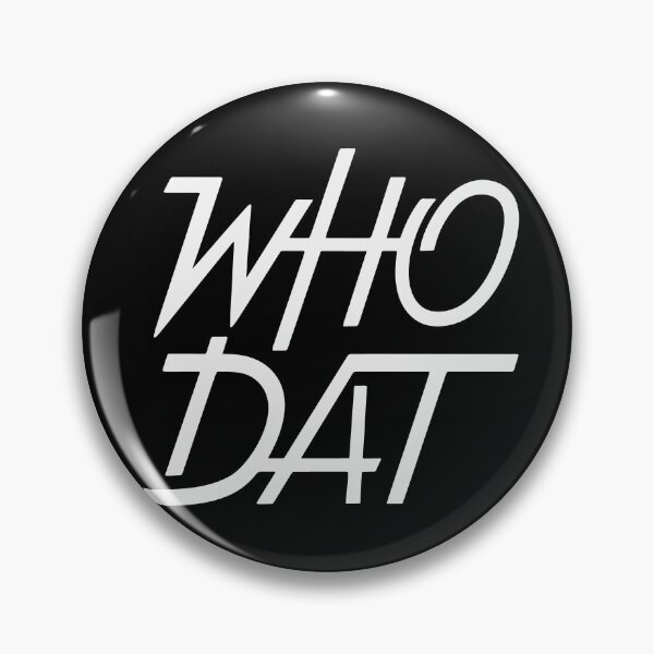 Item preview, Who Dat designed and sold by Zagach Letters.