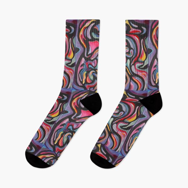 Item preview, Abstract Flow, Rainbow Abstract Expressionism 2 designed and sold by Lucidesigns.