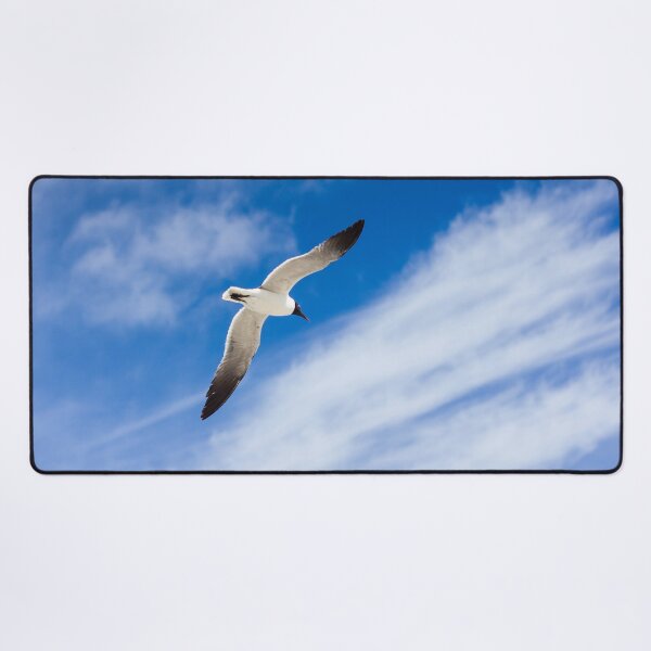 Item preview, Seagull Soaring in Blue Sky designed and sold by Jaydee001.