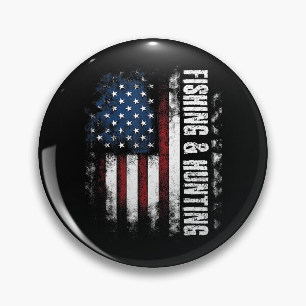 Item preview, Fishing And Hunting American Flag Fisherman Hunter designed and sold by Henacahi.