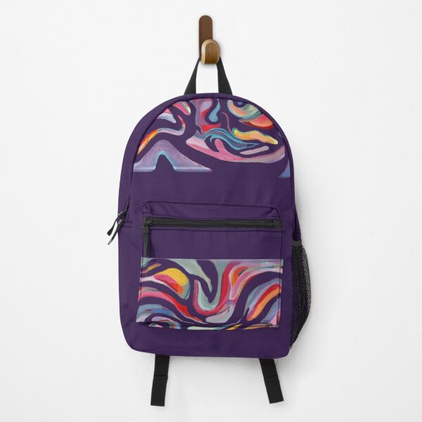 Item preview, Abstract Flow Rainbow Trippy Sticker designed and sold by Lucidesigns.