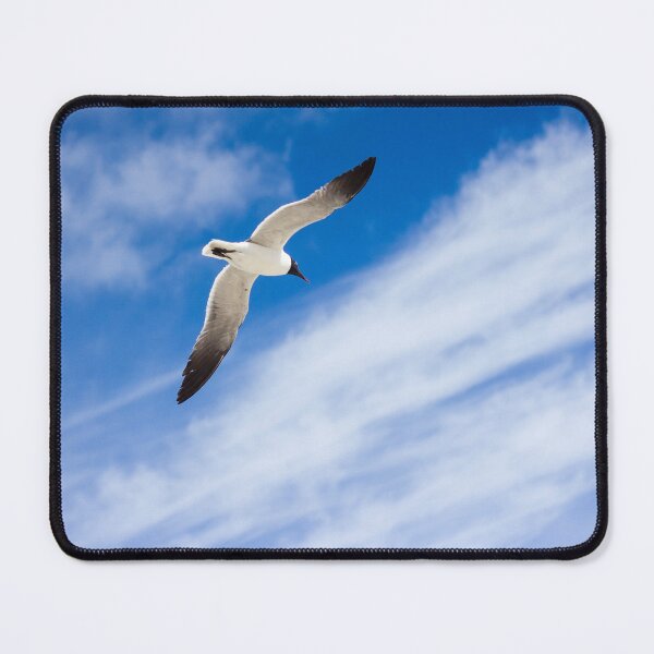Item preview, Seagull Soaring in Blue Sky designed and sold by Jaydee001.