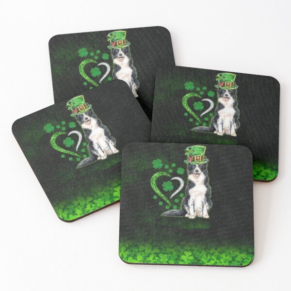 Item preview, Border Collie Shamrock St Patrick Day Amazing Facts Green designed and sold by HelmaNowak.
