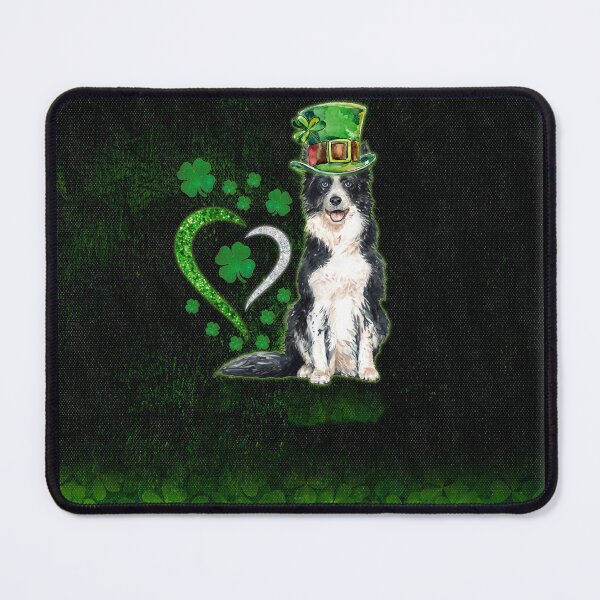 Item preview, Border Collie Shamrock St Patrick Day Amazing Facts Green designed and sold by HelmaNowak.