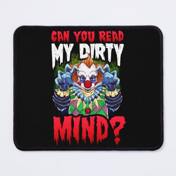Item preview, Scary Horror Halloween Clown Lover With Dirty Mind designed and sold by UniQueensShop.
